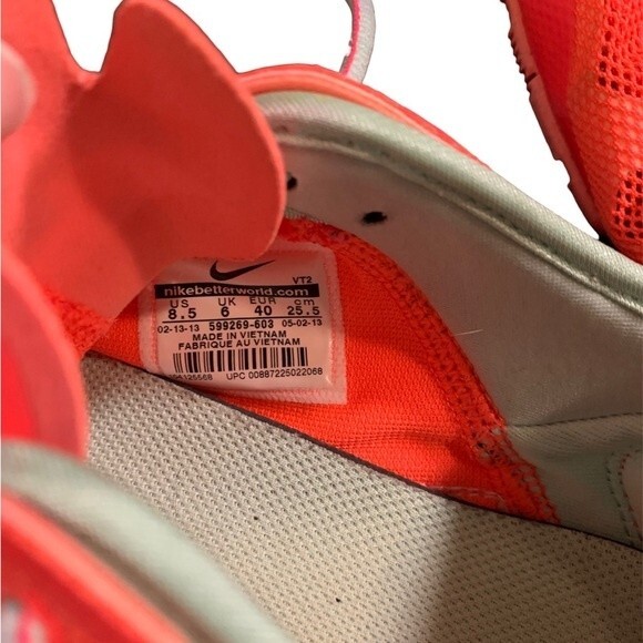 Nike | Bionic Pink & Mint Women’s Running Shoes Size 8.5 Mesh Front Logo Side - Picture 9 of 11